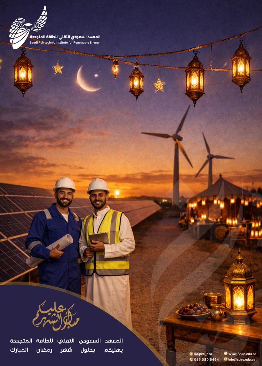 نهنئكم بحلول شهر رمضان المبارك🌙
وكل عام وأنتم بخير.