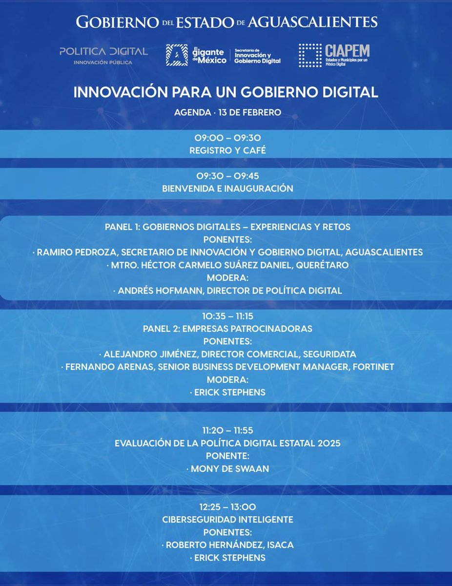 Mony_de_Swaan's tweet photo. A nombre de @CEIAP_MX, agradezco a Ramiro Pedroza, a todo el personal de SIGOD, a Netzer Díaz, a @ciapemnacional y a @andreshofmann por invitarnos a presentar la #EPDE2025 en Política Digital: Innovación Pública https://t.co/CMFhELTpkV