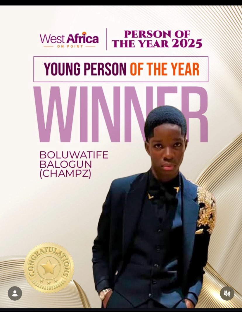 Already bagging awards 💪🏾❤️👑