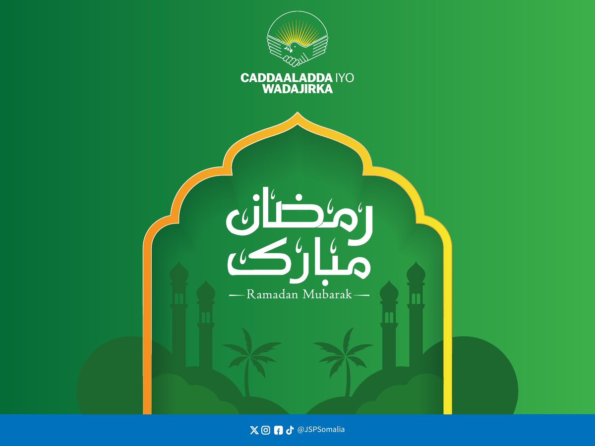 Caddaaladda iyo Wadajirka tweet media