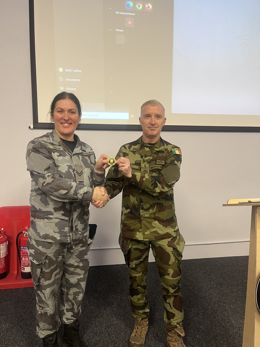 DF_Sgt_Major's tweet image. 1/2 - Delighted to visit &amp;amp; brief @naval_service Standard #NCO Cse. The next batch of Naval Petty Officers

Good engagement on;

#Ethical #Leadership
DF #Values
Updated #DIP
2026 focus 

Best wishes to all for the remainder of the Course. ☘️🇮🇪☘️