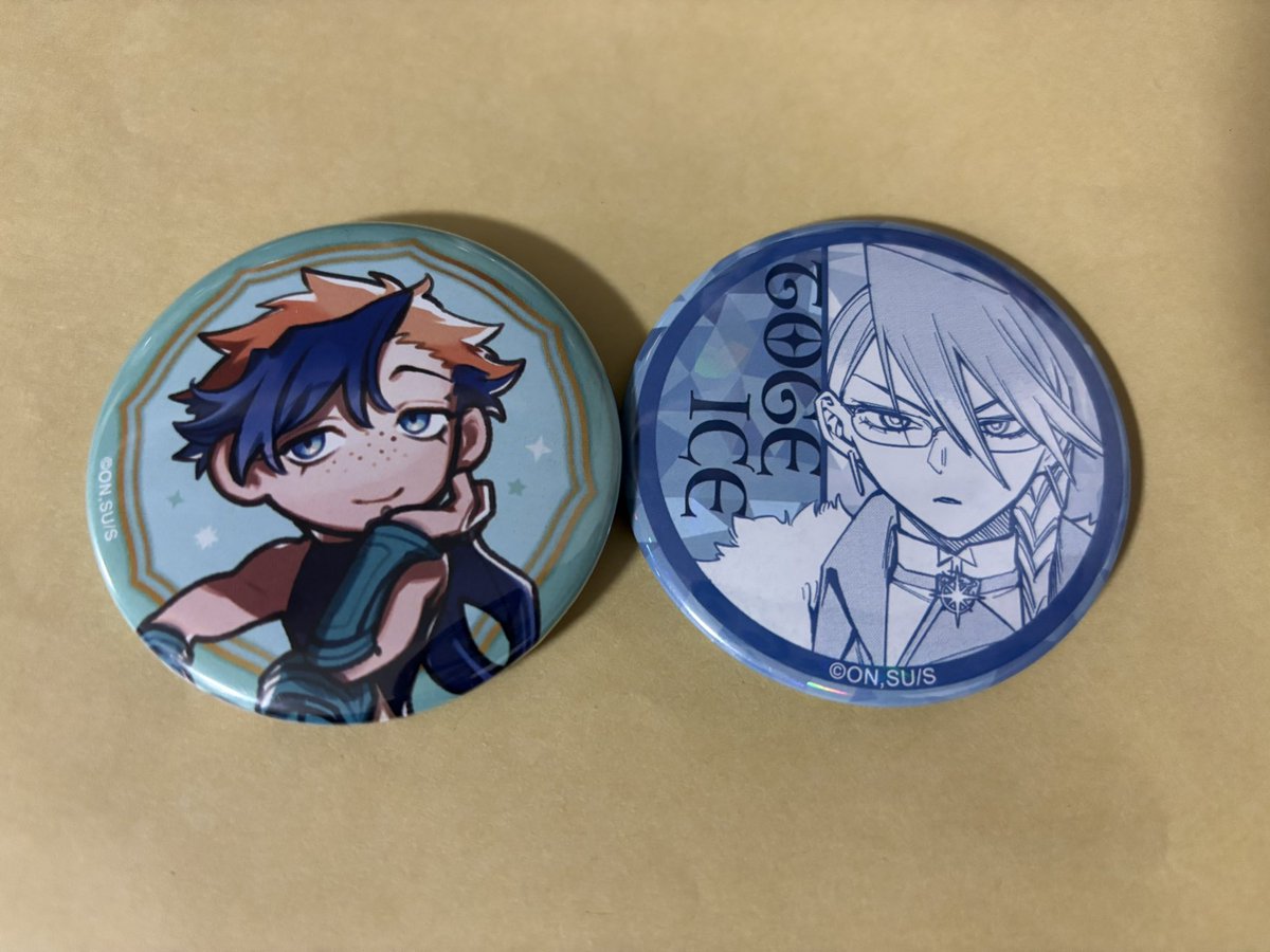 交換譲渡】魔男のイチ 魔女の鏡 ホログラム缶バッジ キャラバッジ 缶バ