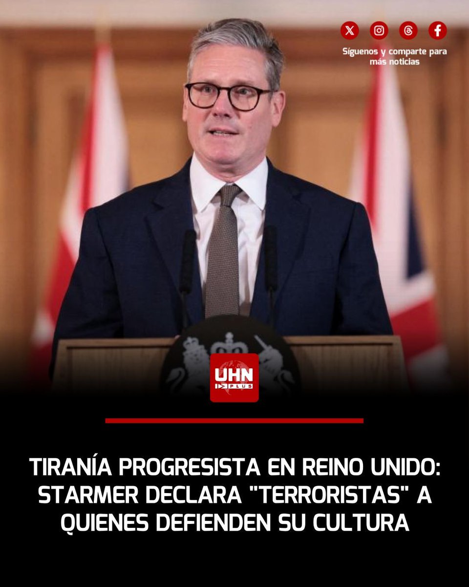 🇬🇧‼️ | ALERTA — El Gobierno izquierdista de Keir Starmer incluyó el “nacionalismo cultural” dentro de las categorías monitoreadas como extremismo de extrema derecha en el marco del programa Prevent, equiparándolo en sus guías de seguridad a ideologías bajo vigilancia