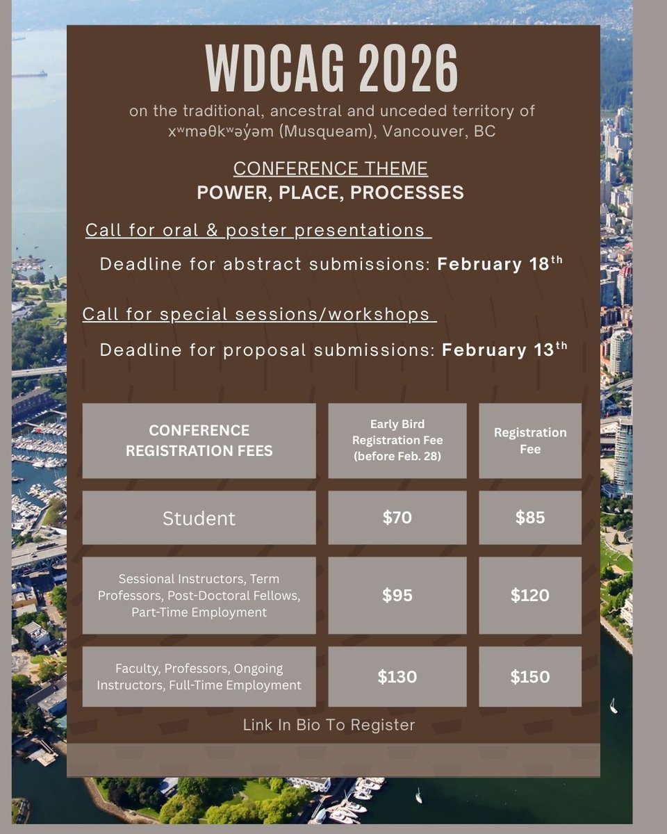 UBC Geography (also at @ubcgeography.bsky.social) tweet media