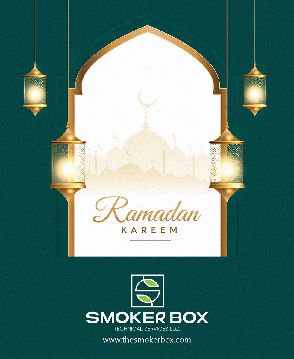 Smokerbox_ae's tweet photo. Ramadan Kareem 🌙
Wishing our clients, partners, and community a month filled with peace, prosperity, and meaningful beginnings. https://t.co/0DwVe3uDcs