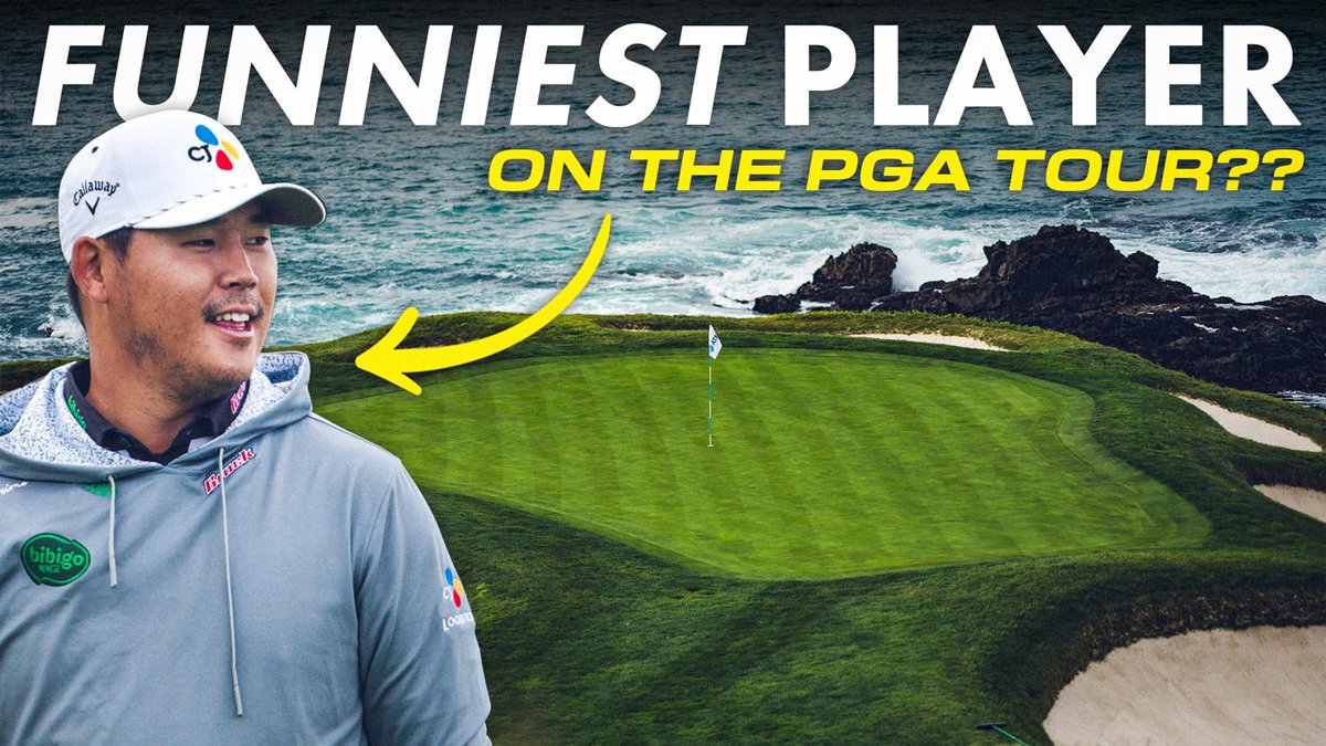 Play at Practice Round with Si Woo Kim at Pebble Beach 😂

youtu.be/MI1Wj6i8vuo?si…
