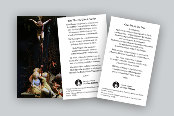 Marian Library tweet media