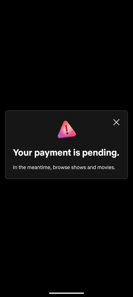 RohanBhardwaj4's tweet photo. @NetflixIndia  i have paid for Netflix and it is still showing me your payment it pending please help me to solve this issue because my money is debited. https://t.co/FMprWpuiqA