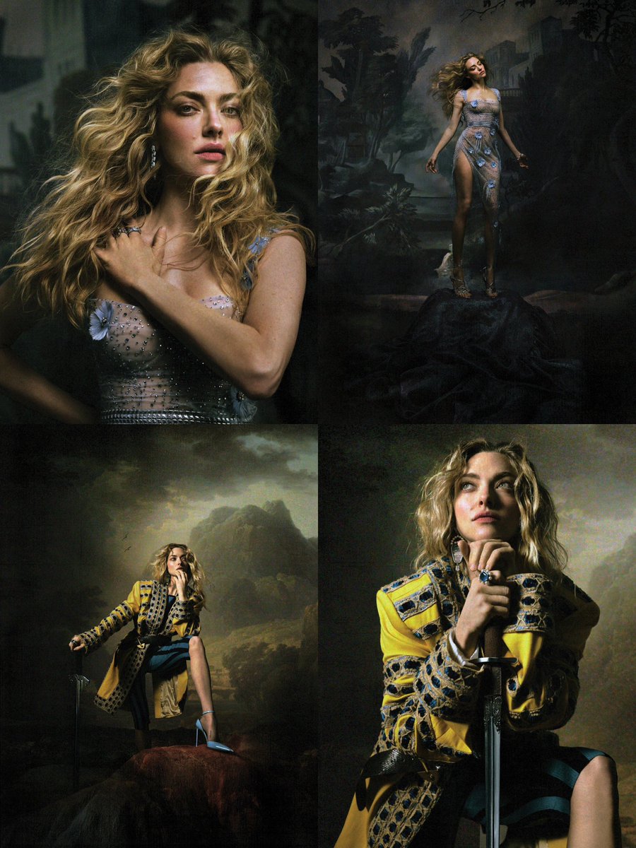 Amanda Seyfried photographed by Greg Swales for Flaunt Magazine