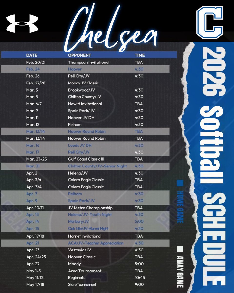 Chelsea HS Softball tweet media