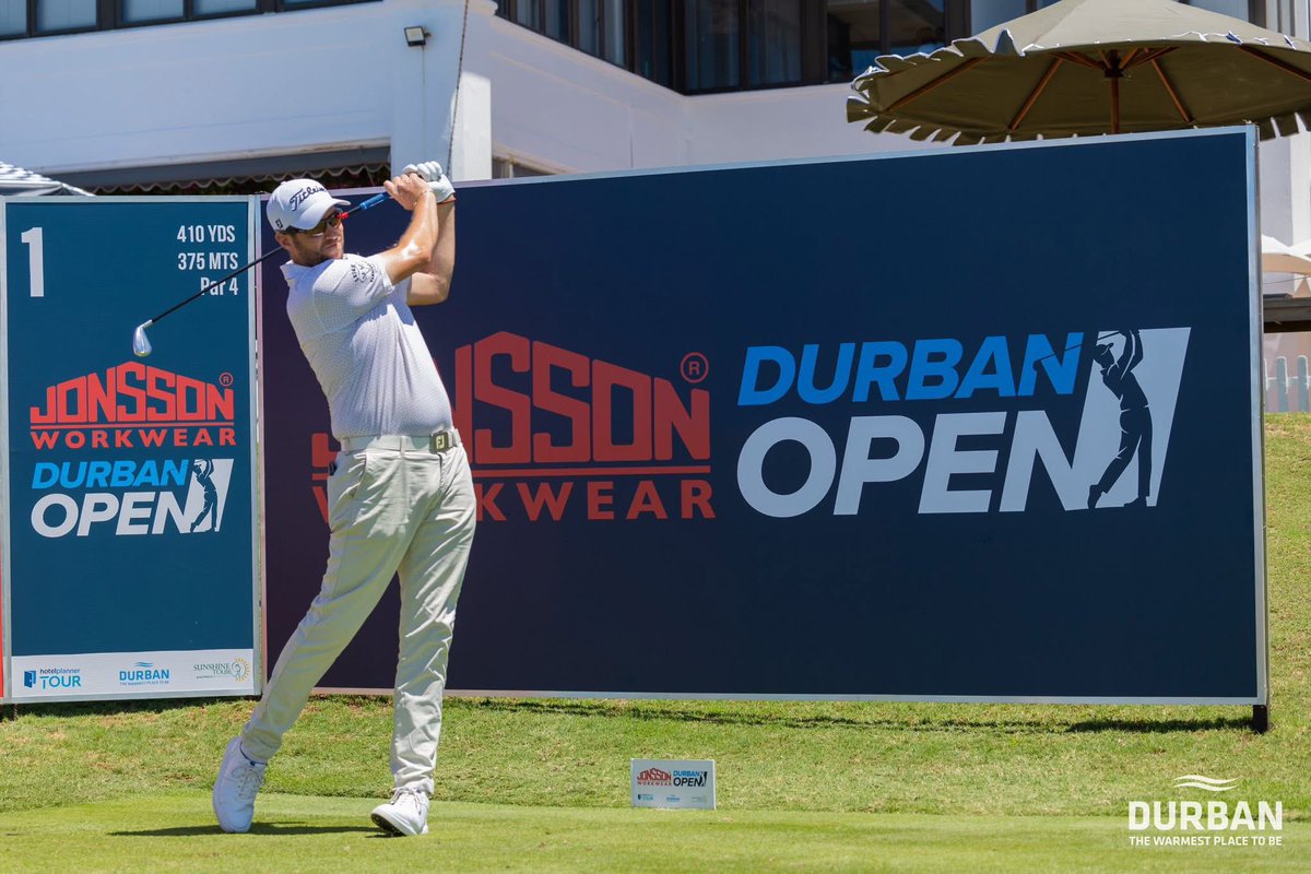 MlusiKK's tweet photo. 👀 Spectacular weekend 𝗝𝗼𝗻𝘀𝘀𝗼𝗻 𝗪𝗼𝗿𝗸𝘄𝗲𝗮𝗿 𝗗𝘂𝗿𝗯𝗮𝗻 𝗢𝗽𝗲𝗻 19-22 Feb - at the iconic Durban Country Club. ⛳🌊 
Durban continues to shine as a premier golfing and sports tourism destination.
#DurbanHasMore
#JonssonWorkwearDurbanOpen
#VisitDurban 
#DiscoverDurban https://t.co/YOStXvLOFr