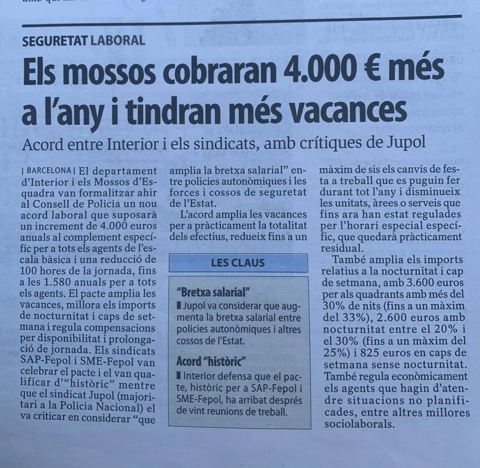 És nota qui és imprescindible i qui no. Quin país de merda.