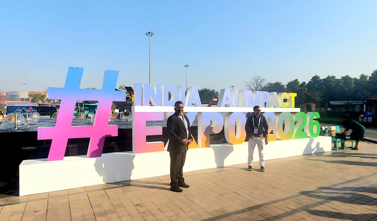 Spotless_ai's tweet photo. Day 1 at India AI Impact Summit — and the energy is incredible!
Excited conversations, powerful AI innovations, and great interest in intelligent UVC robotics.
If you’re here, come meet Team Spotless AI! at our pod P202 in Hall 6
#IndiaAI #SpotlessAI #IndiaAIImpactSummit2026 https://t.co/bb2Bkentt7