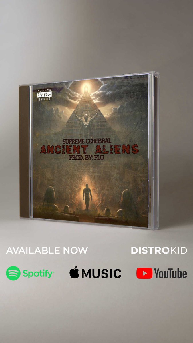 #NewMusicAlert 

Supreme Cerebral - Ancient Aliens
Prod By: <a href="/FLUDUST/">Fluey</a> 

youtu.be/8w8jLlGO0nU?si…