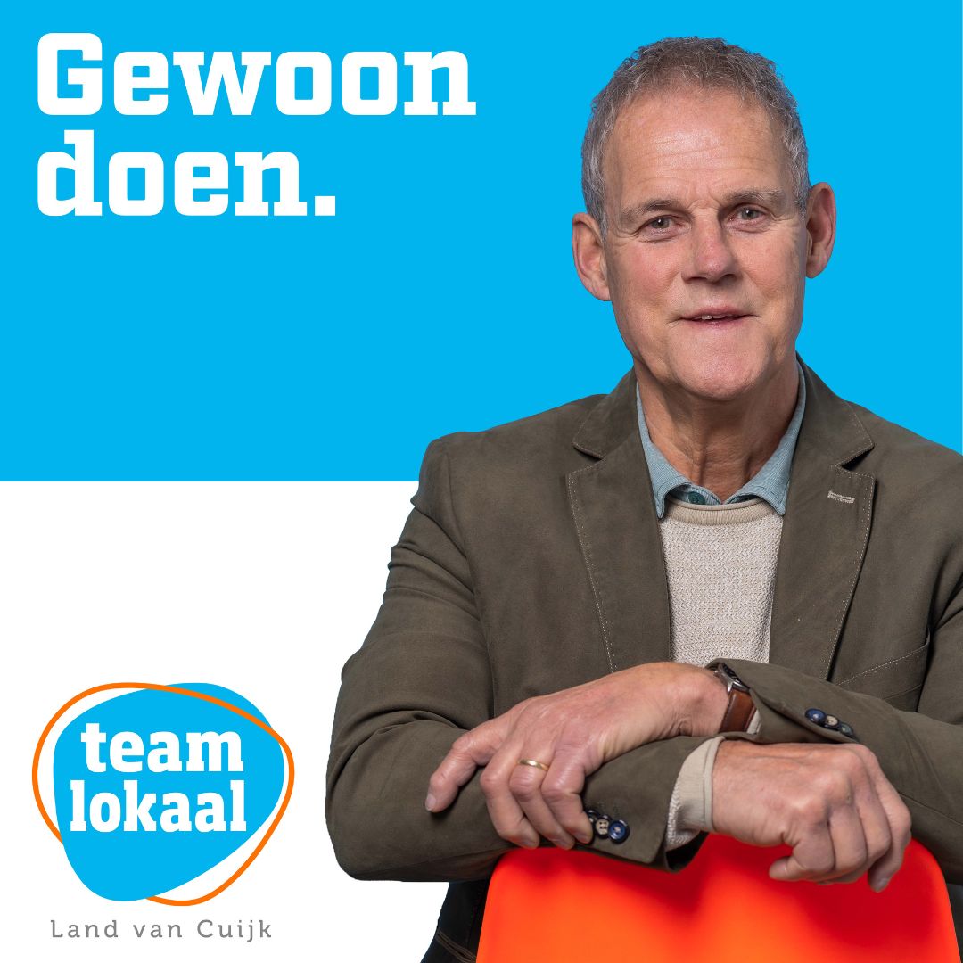 🟠 Maak kennis met Toon Panken 🔵
Kandidaat op de kieslijst van Team Lokaal
👉 Toon wil zijn betrokkenheid graag inzetten voor een gemeente die beslissingen neemt die passend zijn bij de 33 kerkdorpen. Samen oplossingen zoeken, samen lokaal sterk. teamlokaal.nl/kandidaten/