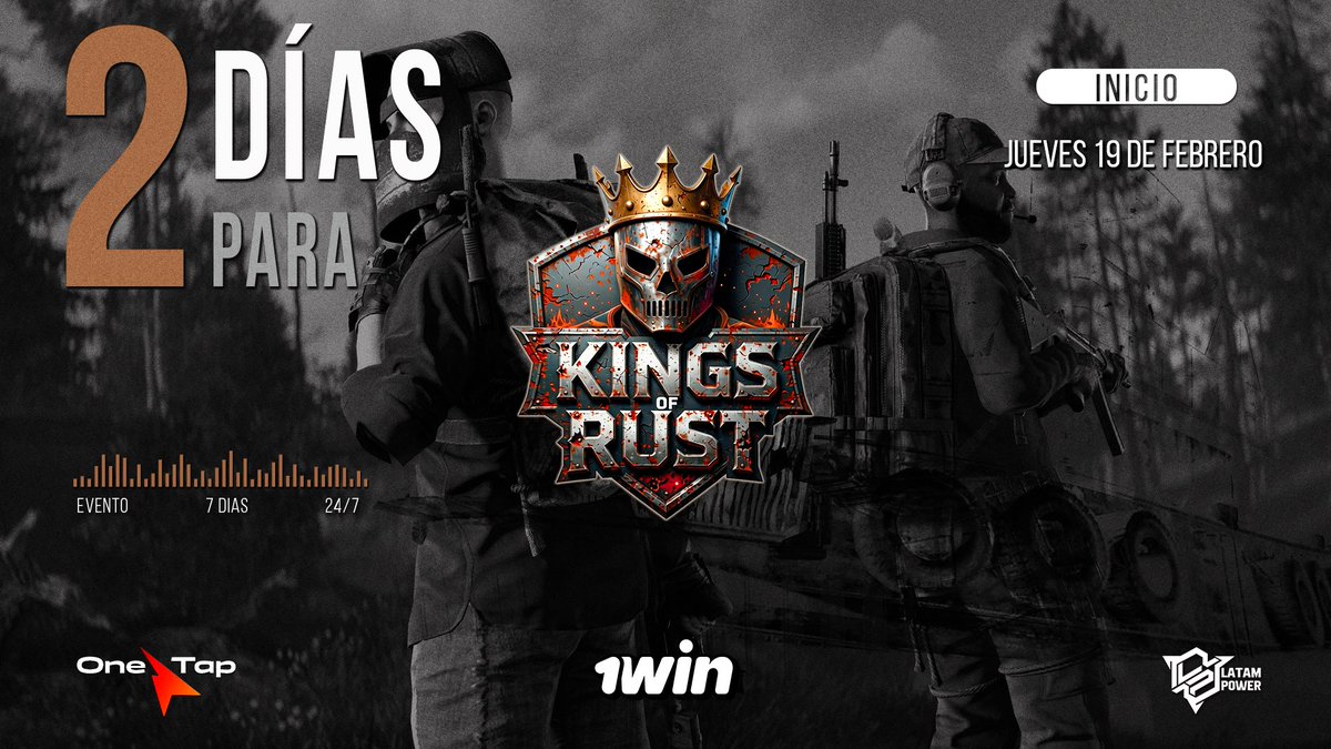 Cuenta regresiva para Kings of Rust !