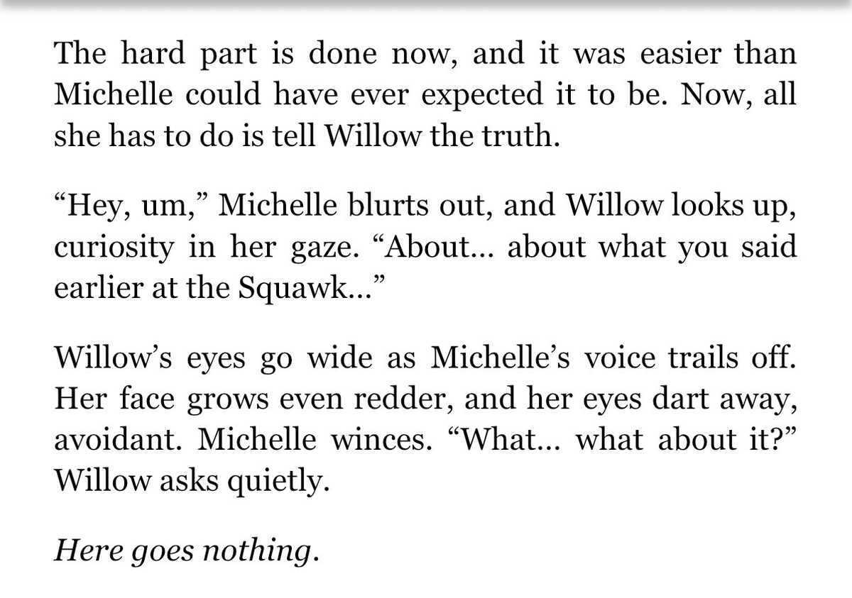 andiwriteordie's tweet photo. snippets of each for your consideration :') https://t.co/GT0P1ir0Ss