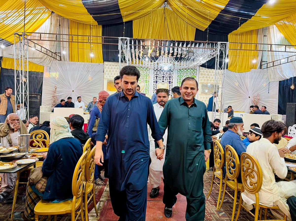 شکارپور سٹی: چیف سردار جاگن خان بھیو نے انور علی جعفری کے صاحبزادوں دعوت میں شرکت کی۔