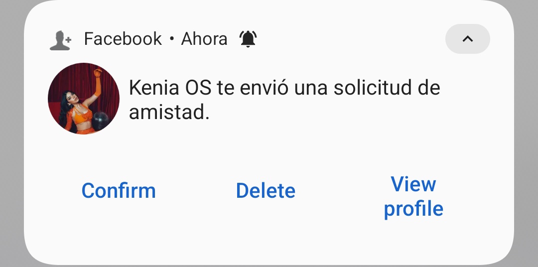 Ayer corte con mi ex y hoy Kenia Os me mandó solicitud en Facebook 🤩