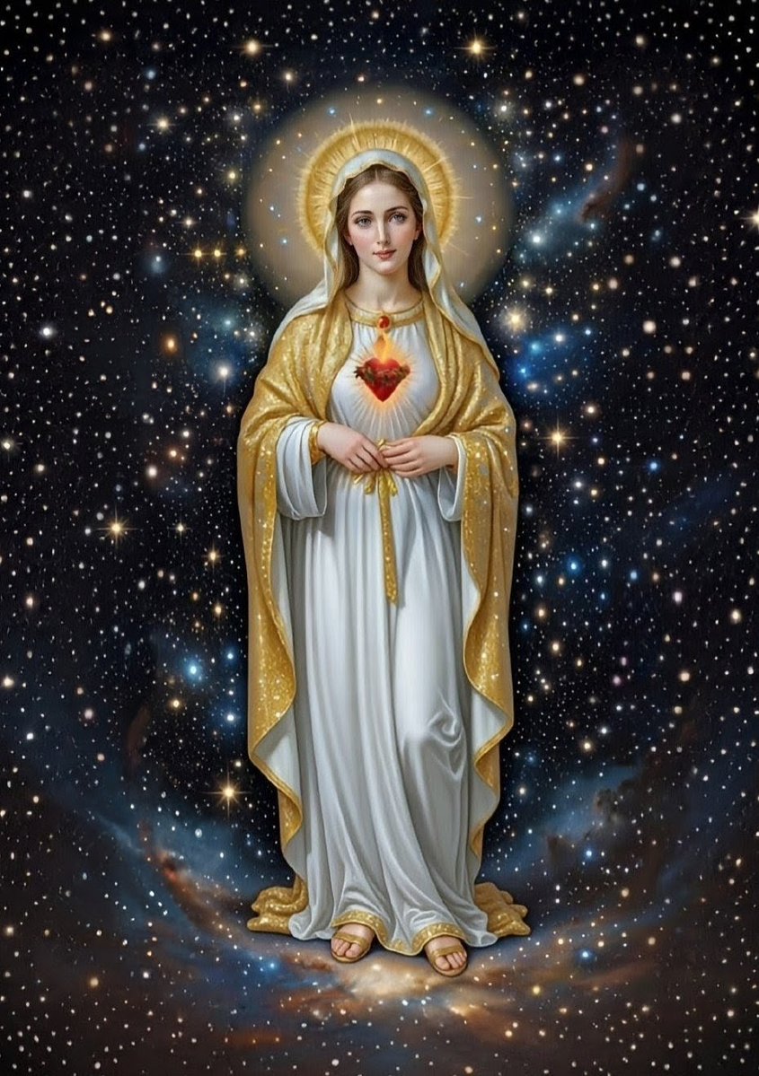 “La devoción a mi Inmaculado Corazón. A quien le abrazáre prometo la salvación y serán queridas sus almas por Dios como flores puestas por mi para adornar su Trono”.

-La Virgen de Fátima