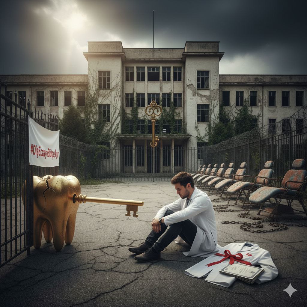 Şehir hastaneleri ve devlet hastanelerindeki devasa alanlar diş üniti bekliyor! Atama yapın. #DişVeEczaya10binAtama <a href="/suayipbirinci/">Doç. Dr. Şuayıp Birinci</a> <a href="/erolozvar/">Erol Özvar</a> <a href="/YuksekogretimK/">Yükseköğretim Kurulu (YÖK)</a> <a href="/drmemisoglu/">Prof. Dr. Kemal Memişoğlu</a> <a href="/profokumus_/">Prof. Dr. Nurullah Okumuş</a> <a href="/dryasinerkoc/">Dr. Yasin Erkoç</a> <a href="/saglikbakanligi/">T.C. Sağlık Bakanlığı</a> <a href="/TDB_TDA/">Türk Dişhekimleri Birliği</a> <a href="/tebkurumsal/">Türk Eczacıları Birliği</a>