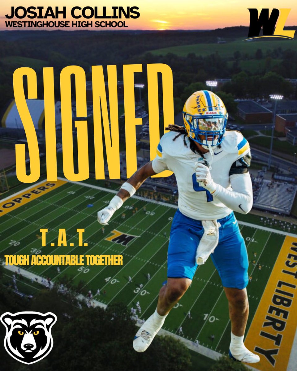 Welcome to the Hilltop! 🏔️

EDGE Josiah Collins
Westinghouse High School
#WLUFOOTBALL