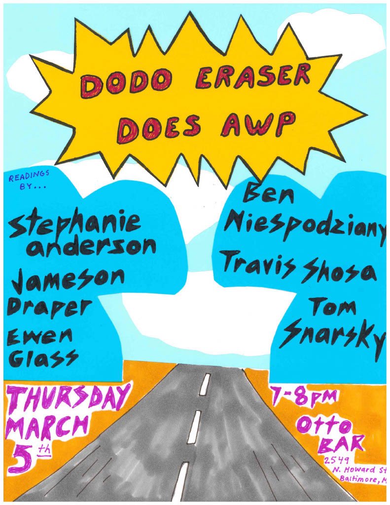 AWP!

hosting on Wednesday, reading on Thursday