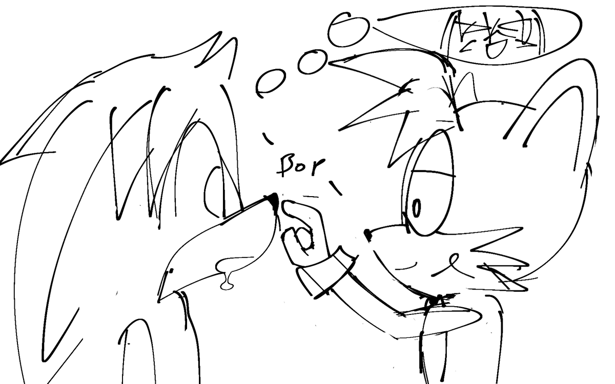 YhaSven's tweet photo. Kitals doodle to fill my emptiness #kitails #KitsunamiTheFennec #milestailsprower https://t.co/BVMsef5jtv