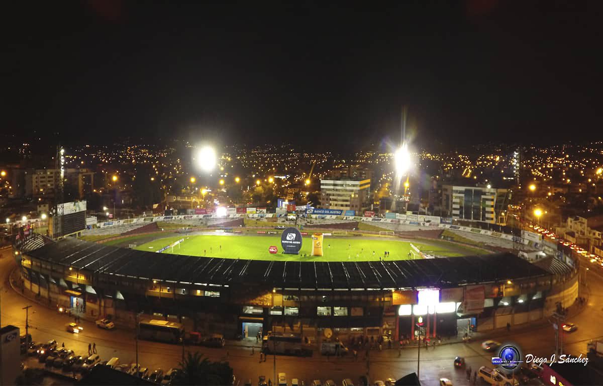 🏟️✅
💡✅
⚽️✅
#Sudamericana2026
#VamosCuenca 🔴⚫️