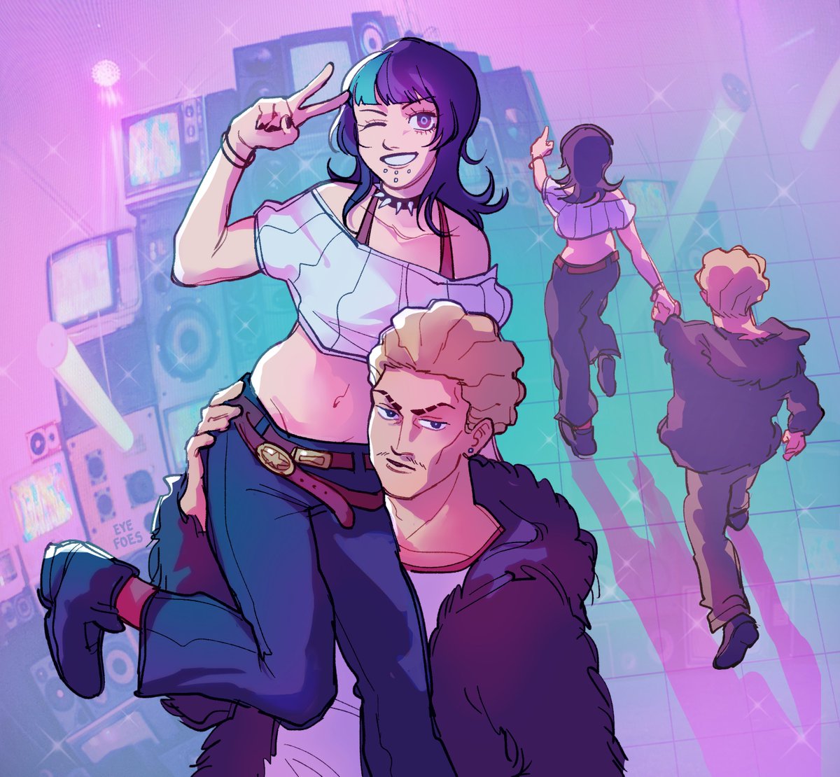 eyefoes :3 !! 💗 comms closed tweet media