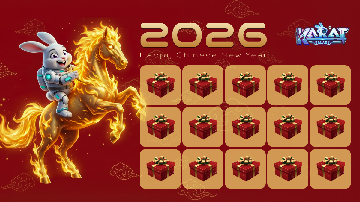 🔥🐎Karat Galaxy #ChineseNewYear #Event!🎁

Celebrate the new year with us! From TODAY Feb 17 to Mar 3, 2025, we’re giving out #KaratGalaxy assets!
🎁1 lucky winner every day!

How to enter:
1️⃣ Follow &amp; RT this tweet
2️⃣ Comment your Karat Galaxy UID

Don’t miss out! Participate