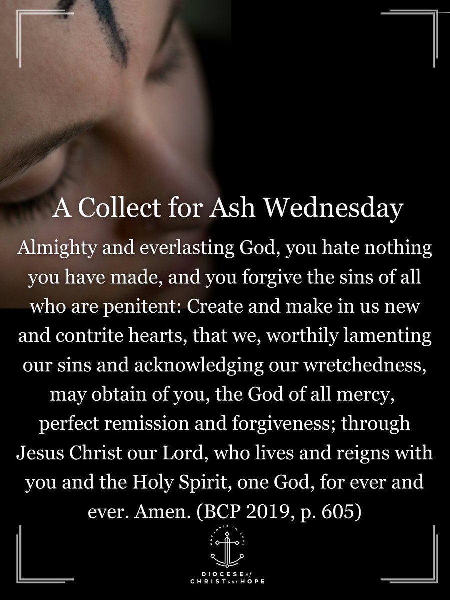 An Ash Wednesday Reflection and DCOH announcements in today's AnchorLines. mailchi.mp/863ac55e79ac/o… Subscribe to AnchorLines, the bi-weekly, email newsletter here. eepurl.com/iYMIMU