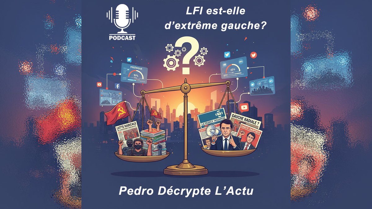 PedrodecrypteA's tweet photo. LFI est-elle vraiment un parti d’extrême gauche ? Lien en commentaire #podcast #fyp #news #trend Lien en commentaire https://t.co/guzTvF6L9q