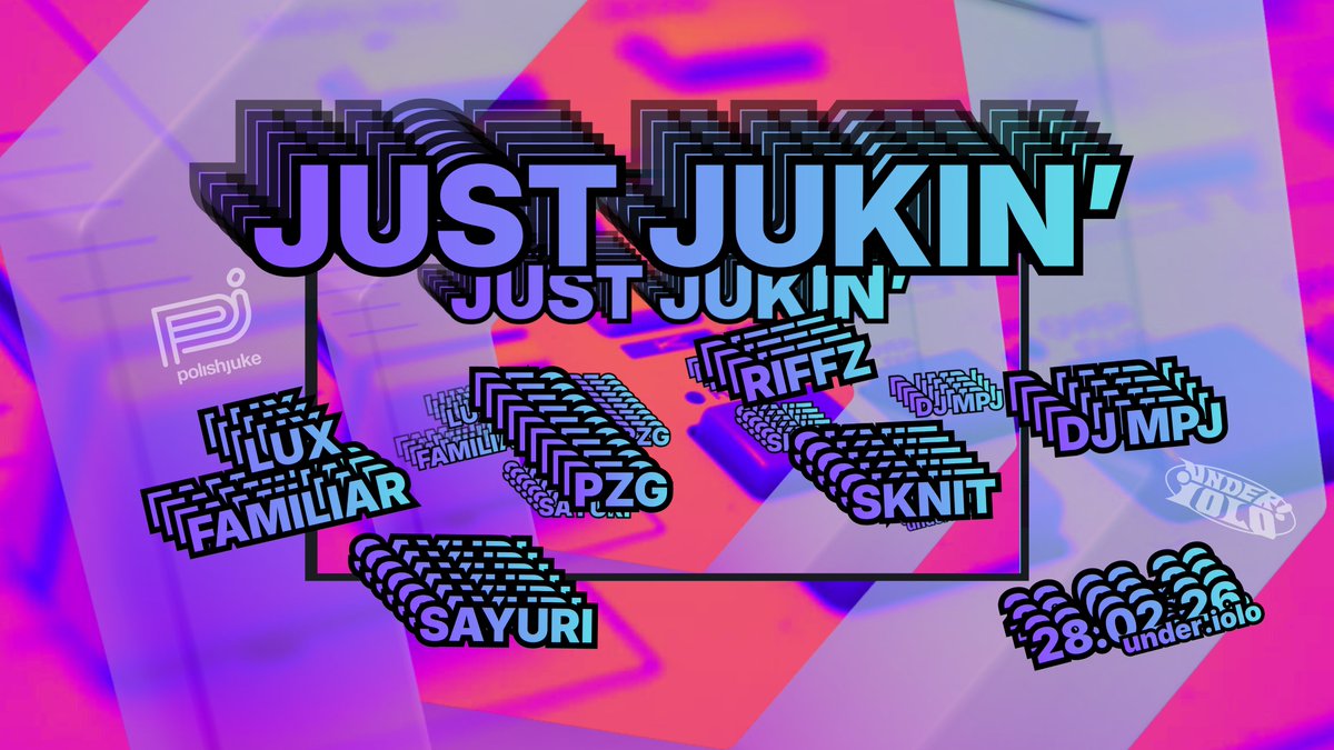 We’re pushing this footwork thing further in Poland. This time the local <a href="/polishjuke/">Polish Juke Traxx</a> squad is going down in Warsaw. Expect a heavy, dense, raw vibe and plenty of musical shout-outs sent straight from PL to The Windy City - Chicago! pl.ra.co/events/2361229