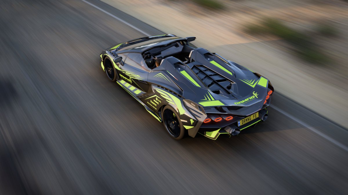 FelixFunke9's tweet photo. This livery was based on my artist name as a musician "DRMNG fe" find me here on spotify:
https://t.co/otusn8qPoe

Liver available in @ForzaHorizon 5

Car: Lamborghini Sian Roadster
Sharecode: 705 969 724 https://t.co/UY38GRF9hI