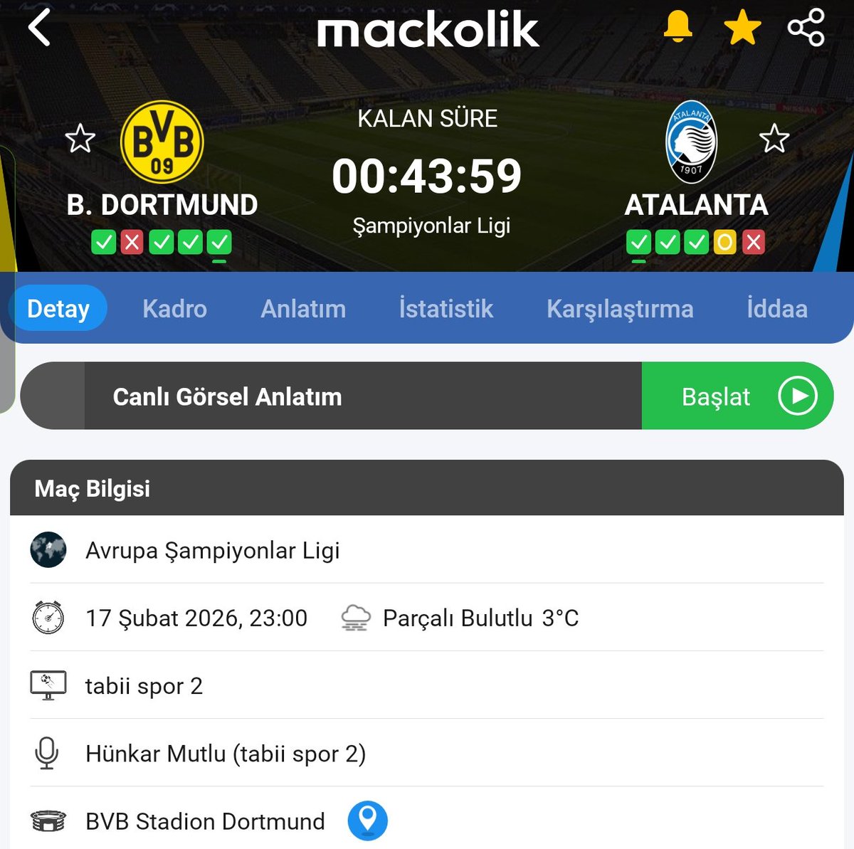 Olympuslive's tweet photo. 🏟B.Dortmund - Atalanta 
✍️2.5 üst 
🔥2/1 &amp; 1/2 https://t.co/pDwQEJFiWO