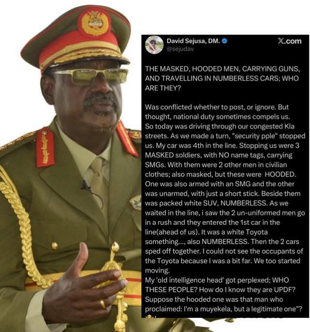 Officiall Responce to <a href="/sejudav/">David Sejusa, DM.</a>
 This is the same Question the people of uganda ask on their Daily basis(every day) and we have never been answered yet by any one in this country or incharge of the armed forces, Neither the Proclaimed Comander In Chief(C.I.C) <a href="/KagutaMuseveni/">Yoweri K Museveni</a> Nor