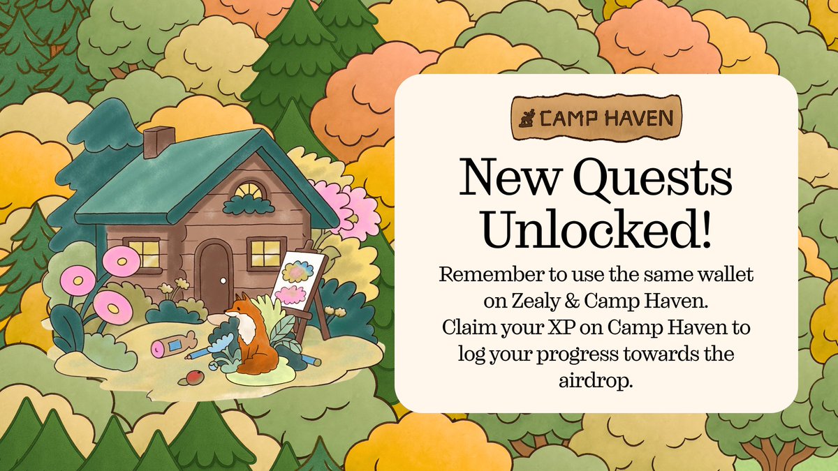 Your meme folder has potential. So does your downloads tab.
New quests are live in Camp Haven! 🏕🫎

This week, Dexter’s Workshop challenges you to upload every file type to earn XP. 

Creative Cabin wants your favorite meme, a travel memory, and your favorite song!

Show Dex