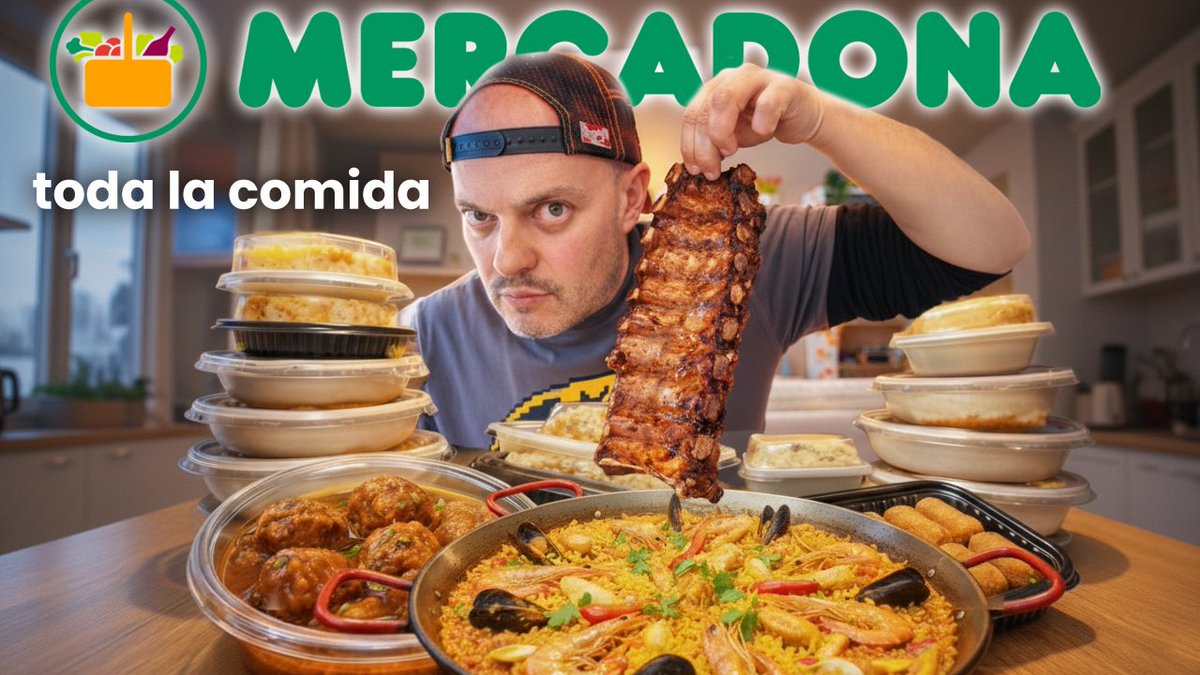 Pruebo TODA la comida para llevar de Mercadona

¿Merece la pena? ¿Alguien la ha probado?

Ese enorme costillar no tiene mala pinta 👇🏻 

youtu.be/oNkIRpKl9hU?si…