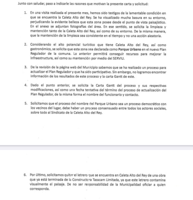 FClDemocratico's tweet photo. Se solicitó a @SanPedroPaz para el retiro de basura de la #Caletaaltodrey y que su perímetro sea declarado Parque Urbano. Solicitud ingresada el 16.02.2026
#sanpedrodelpaz #Chiledemocrático https://t.co/qWCB3HsRxa