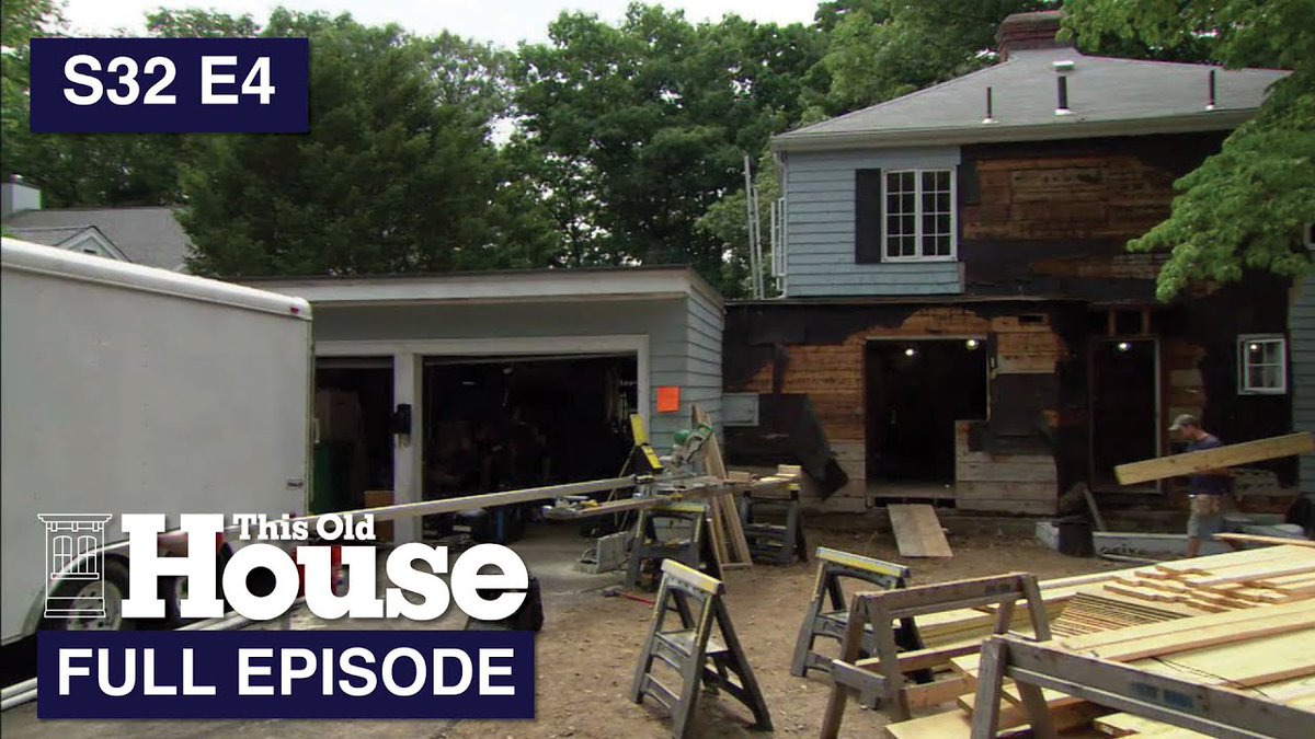 This Old House | Fixes, Framing, and Floods (S32 E4) | FULL EPISODE youtube.com/watch?v=R7NvPZ…