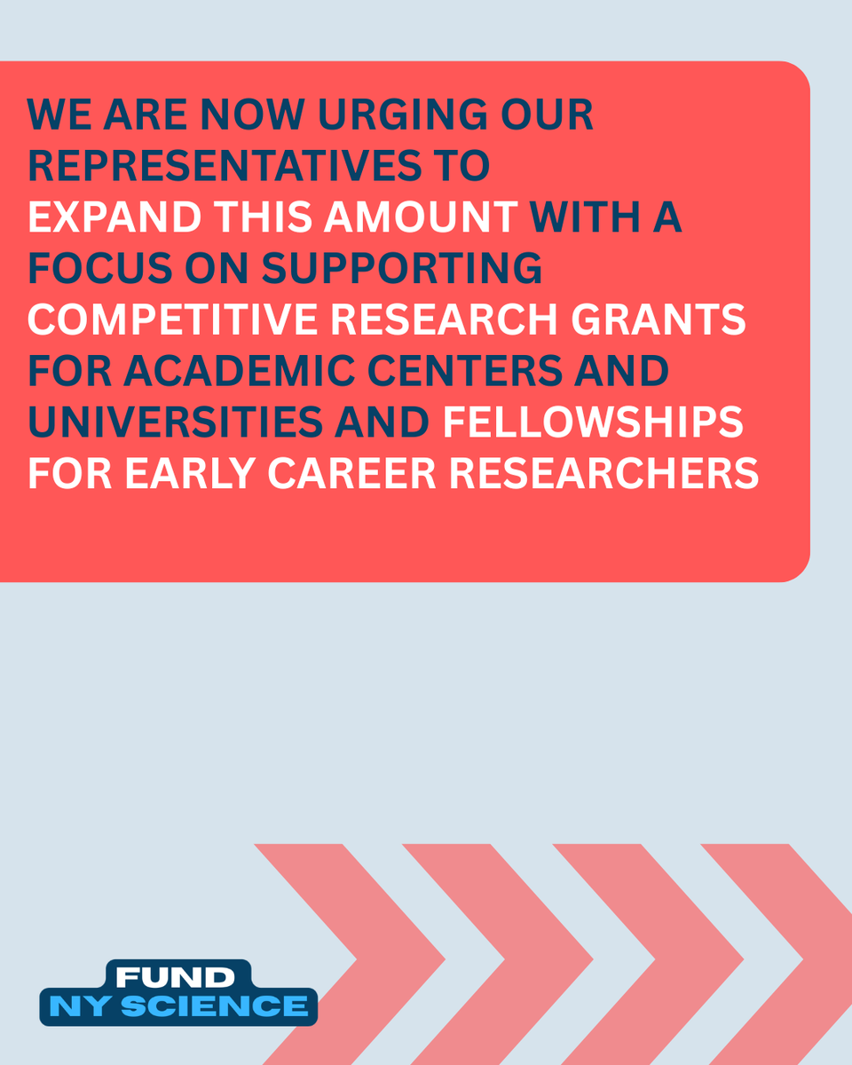 Fund NY Science tweet media