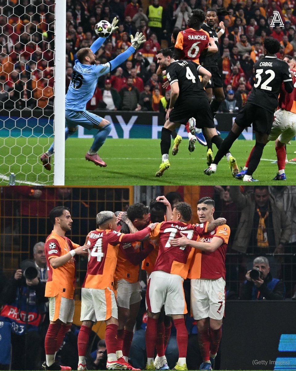 Galatasaray were losing 2-1 at half time to Juve in the Champions League.

49' - Lang equalises
60' - Sanchez heads them ahead
67' - Cabal red card
75' - Lang again

4-2. In Istanbul. Under the lights. With that crowd.

Exactly why the CL is the greatest competition in football.