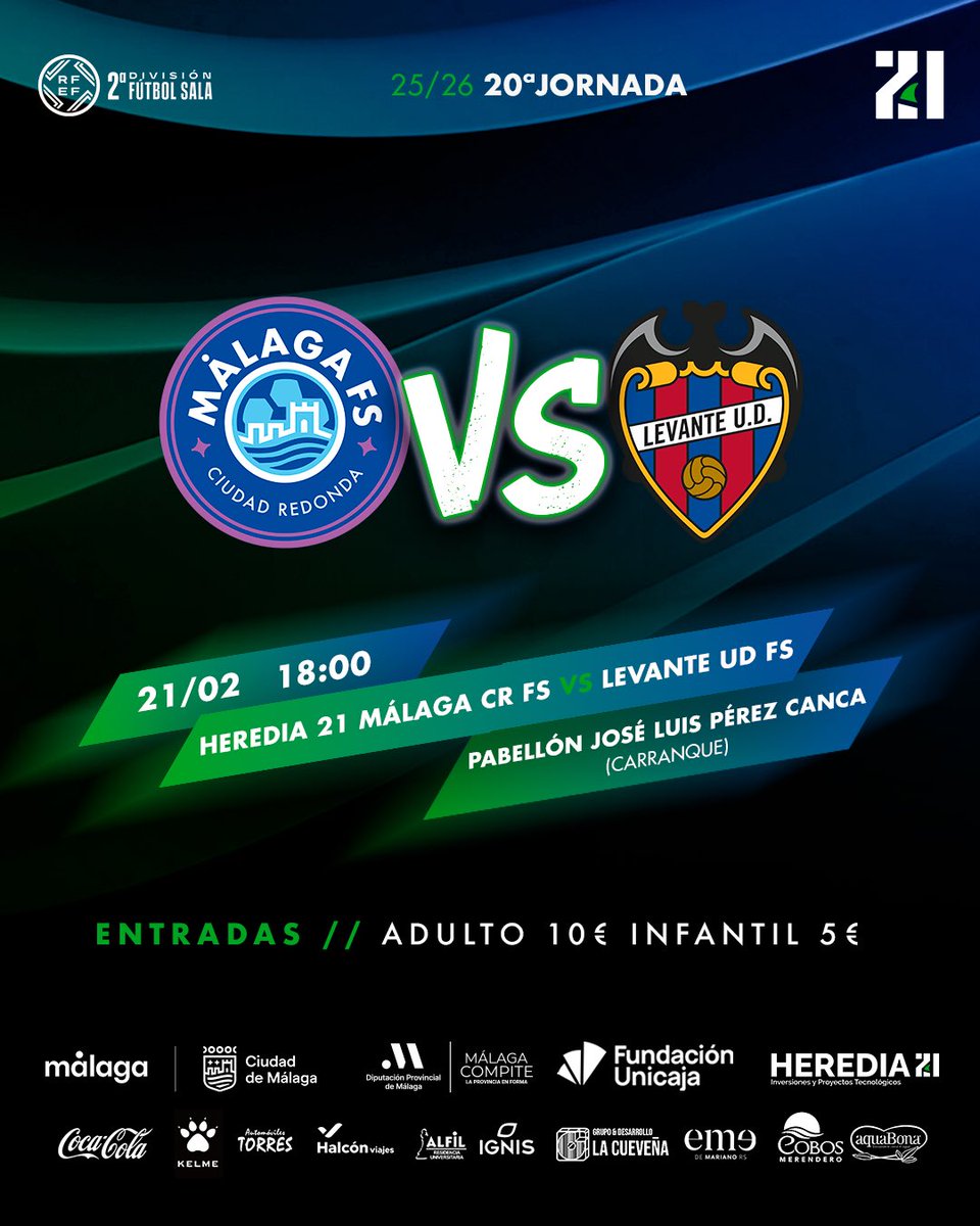 MalagaFS's tweet photo. ⚠️ Volvemos a Carranque‼️ https://t.co/7DA8chqUI8