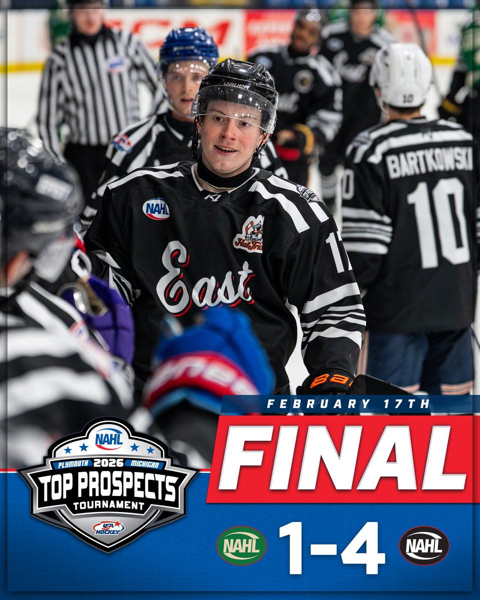 The East Division RESPONDS! They take a 4-1 victory against the Midwest Division. 🚨

#TopProspects