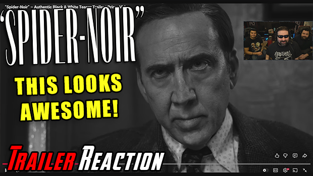 AngryJoe, OtherJoe &amp; Alex React to the Spider-Noir Trailer from Amazon and Nicolas Cage! How does this alternate universe Spider-man story look? Really Good So far! youtu.be/KxLIWohkaHQ RT &amp; Share Plz!
