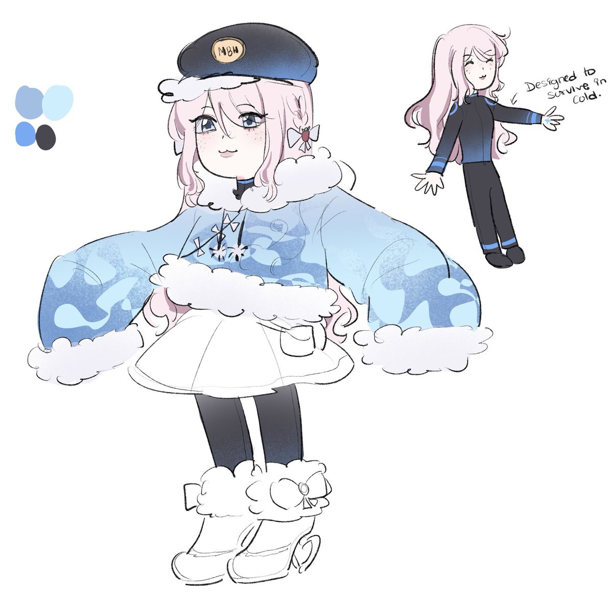 I was making a concept design for her outfit in Vaelcryx planet, I gave up bro I’m in artblock chokes myself…

LMK WHAT U THINK ABT THISSS<3 
#artmoots #smallartist