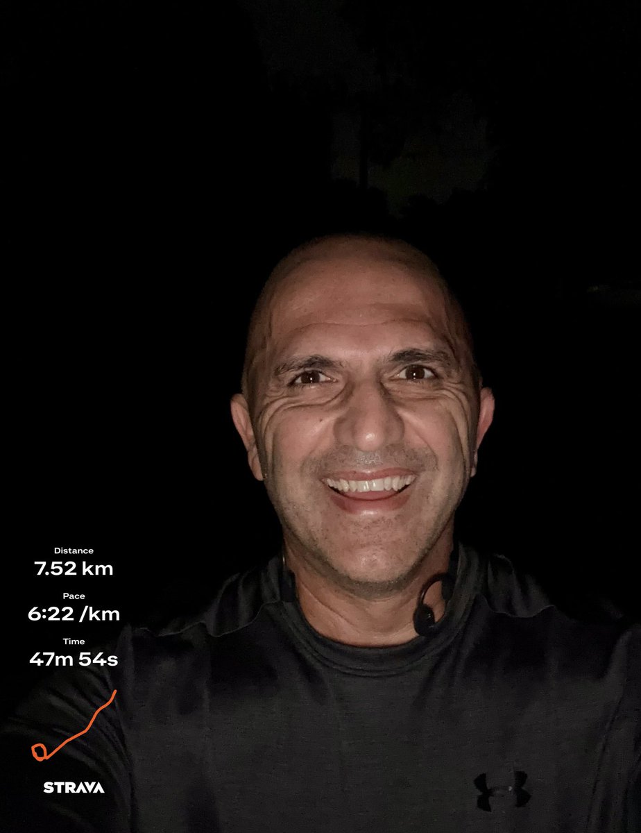 SamirMadi01's tweet photo. Run for peace of mind. ๐โโ๏ธ๐๐ผโโ๏ธ๐
#keepmoving #WednesdayRun #move #running #run #mentalhealth https://t.co/lNqzzNcU4s
