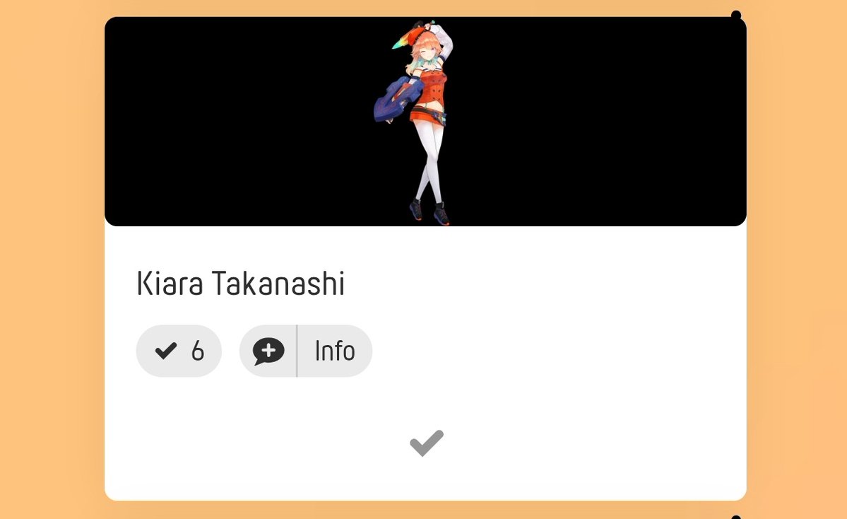 Vote Takanashi Kiara to represent HYTE X50 Astral Orange PC case