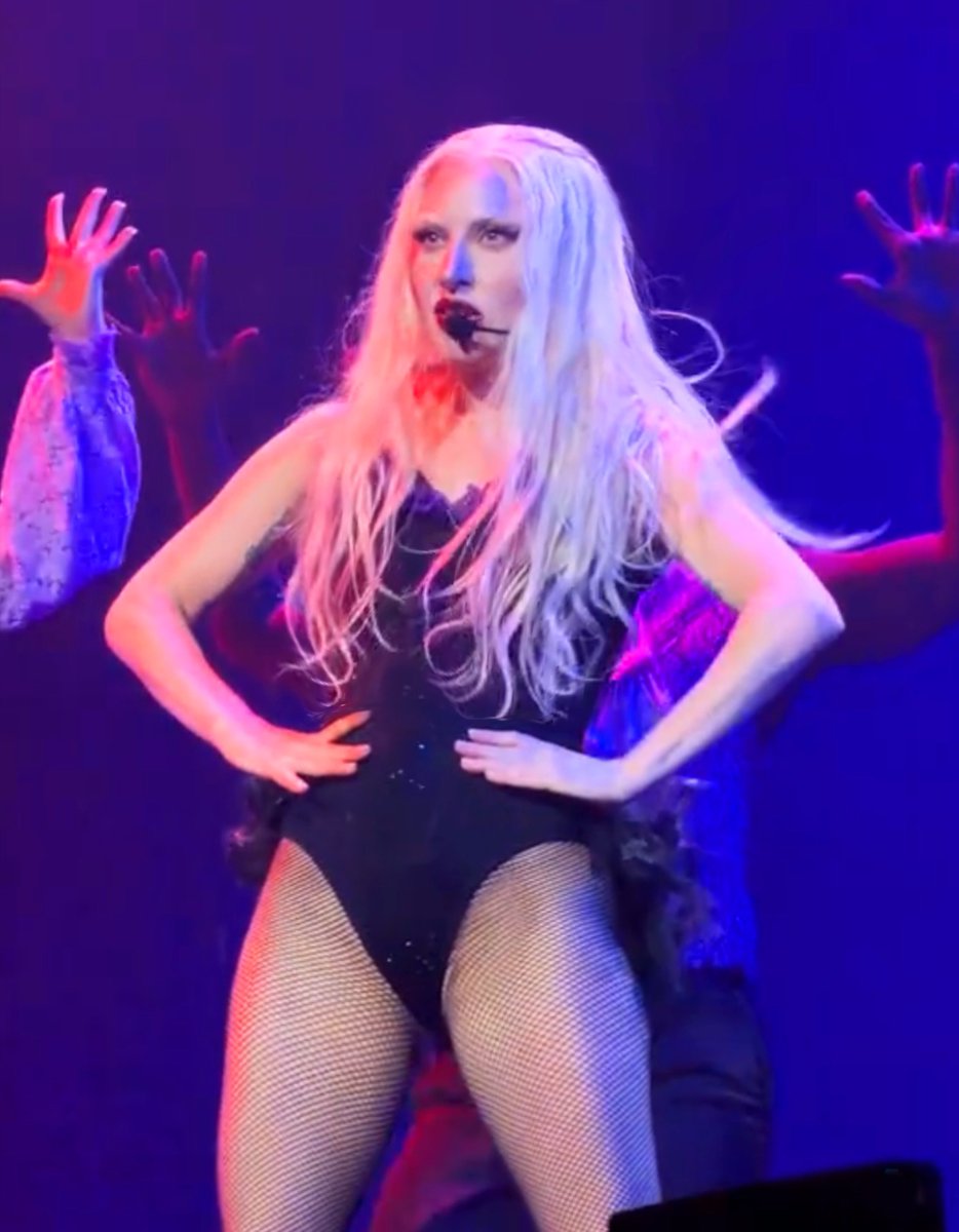 No this isn’t a Lady Gaga pic from 2009, this is her 19 hours ago.